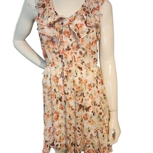 Floral Ruffle Dress